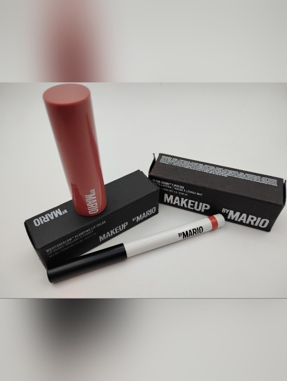 Makeup By Mario Neutral & Brown Lipsticks & Lip Serum Bundle - Picture 2 of 10